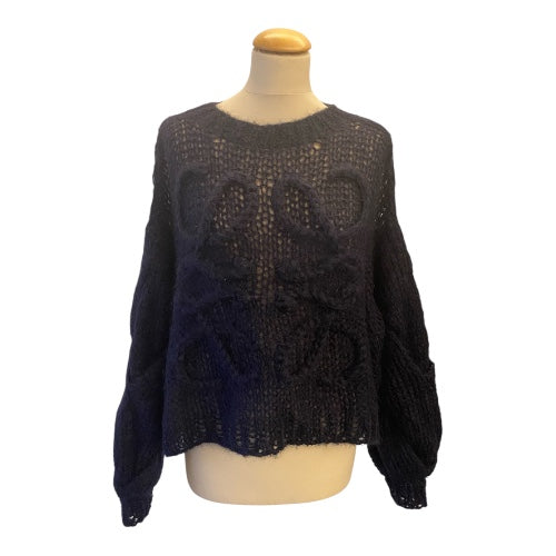 LOEWE Anagram Sweater in Mohair Size XS