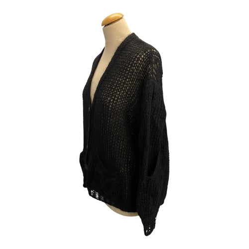 LOEWE Anagram Embroidered Mohair Cardigan Size XS
