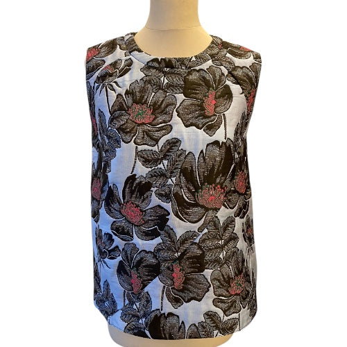 MARNI Floral Jacquard Top Size It 40
