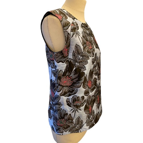 MARNI Floral Jacquard Top Size It 40