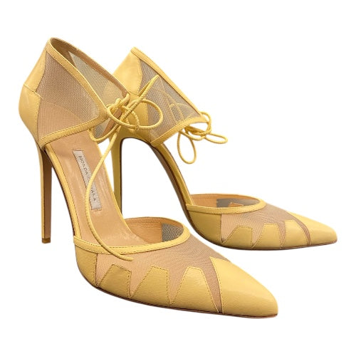 BLONDA CASTANA “Lana” Yellow Pumps Size 39
