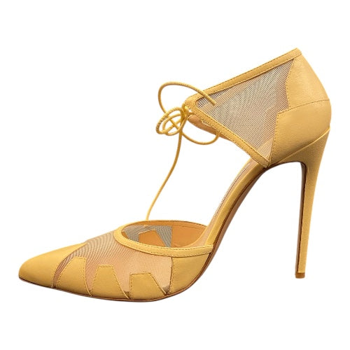 BLONDA CASTANA “Lana” Yellow Pumps Size 39