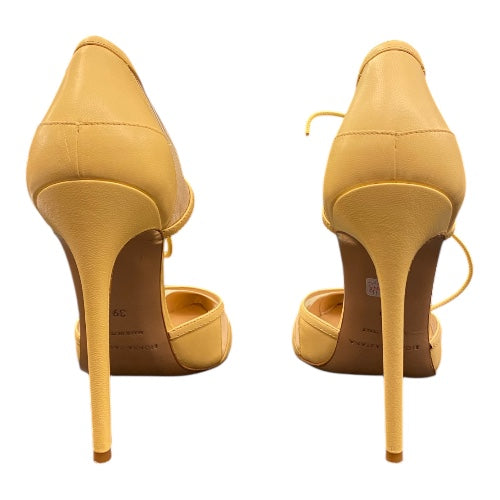 BLONDA CASTANA “Lana” Yellow Pumps Size 39