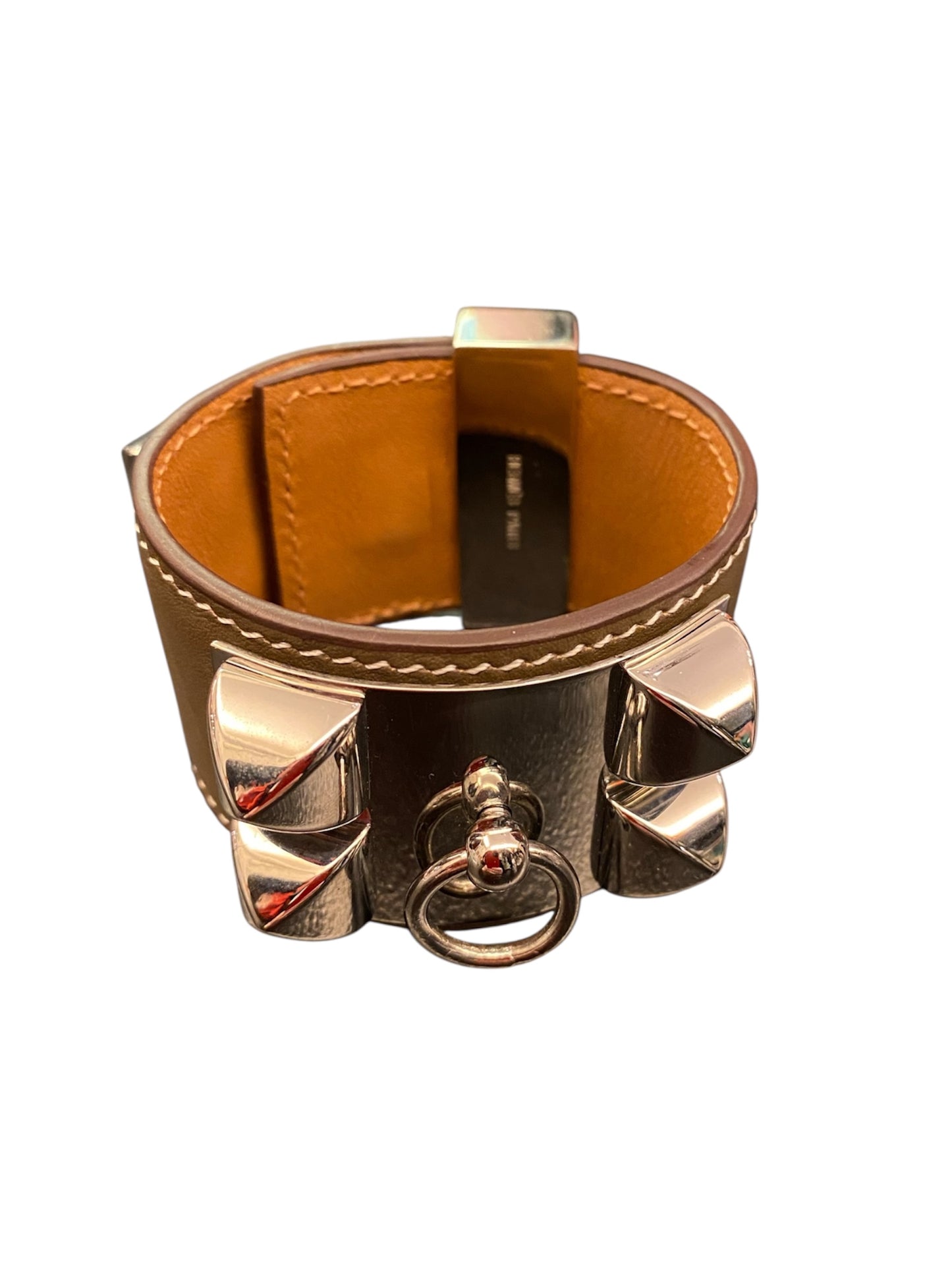 HERMÈS Collier de Chien Bracelet in Leather