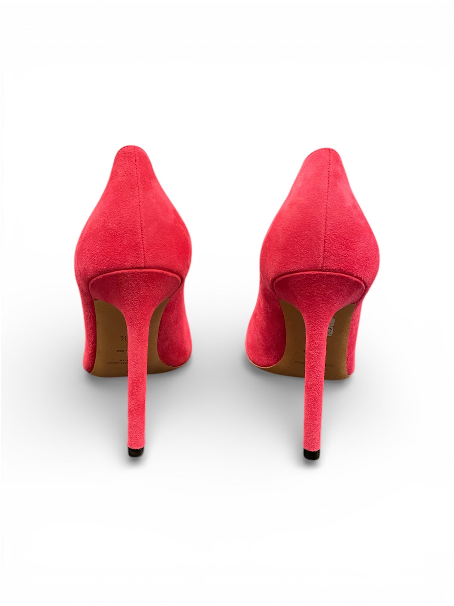 SAINT LAURENT Suede Pink Pumps Size 39,5