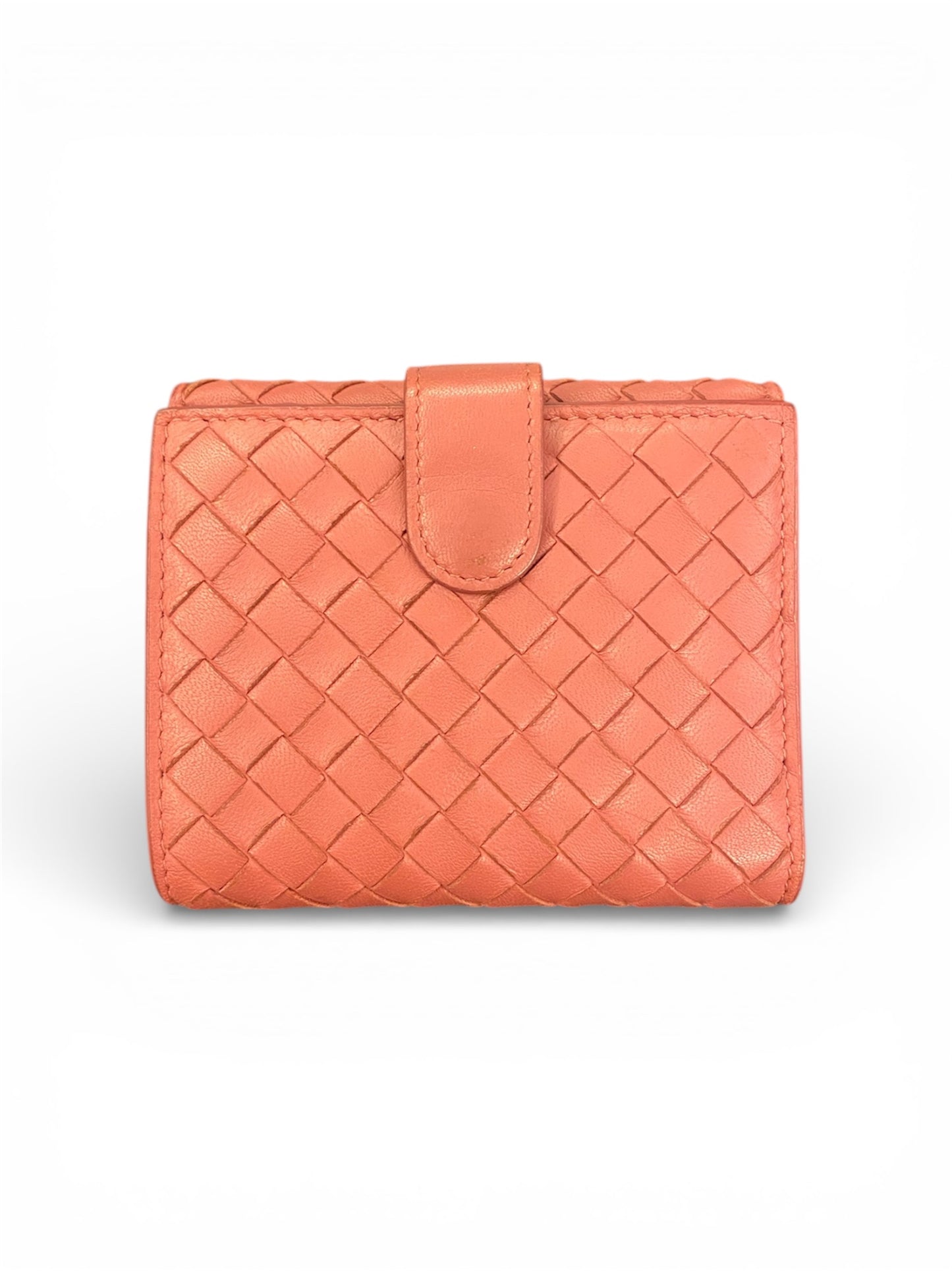 BOTTEGA VENETA Intrecciato Leather French Wallet