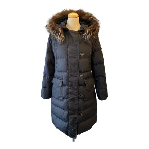 MONCLER Down Coat Black Size 2/M