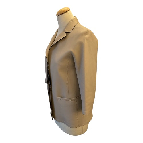 MARNI Leather Jacket Size IT 40