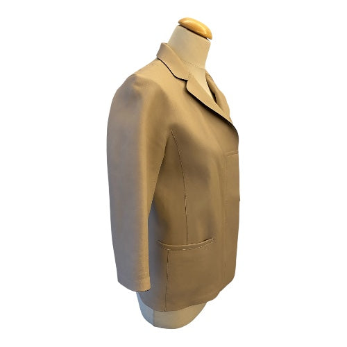 MARNI Leather Jacket Size IT 40