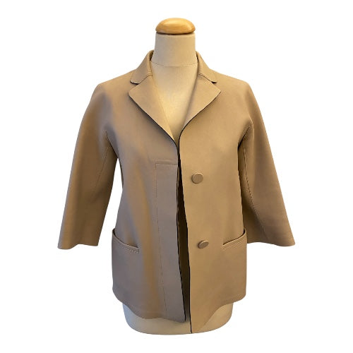 MARNI Leather Jacket Size IT 40