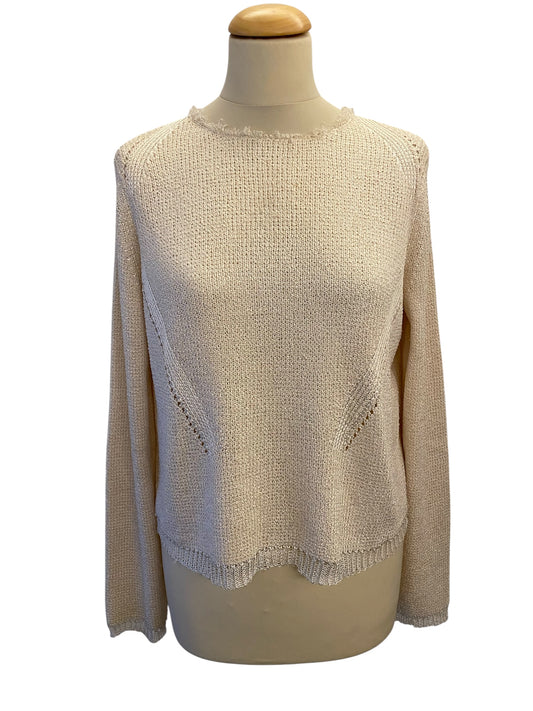 CELINE Silk Blend Knit Sweater Size M