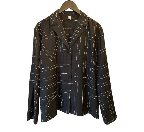 TOTÊME Logo-Embroidered Silk Set Size S