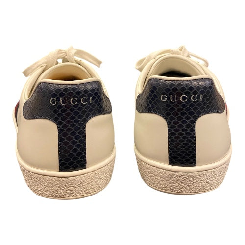 GUCCI Men’s Ace Leather Sneakers Size EU 42.5