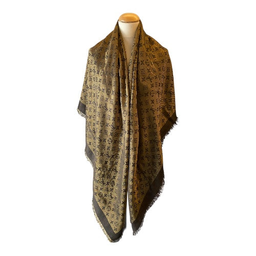 LOUIS VUITTON Monogram Shine Shawl