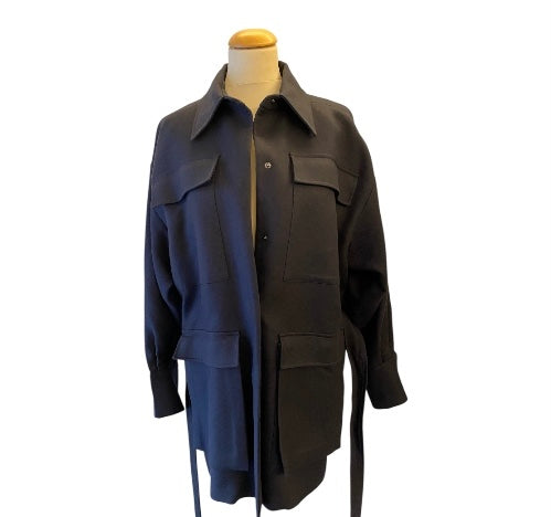 DAGMAR “Aurora” Cotton Blend Navy Jacket Size 38