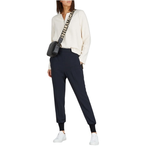 STELLA MCCARTNEY Crepe Trousers Size 38