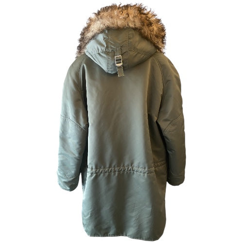 CELINE Fur-Trim Parka Size M