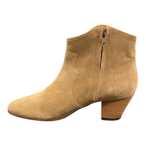 ISABEL MARANT Dicker Suede Ankle Boots Size FR 40