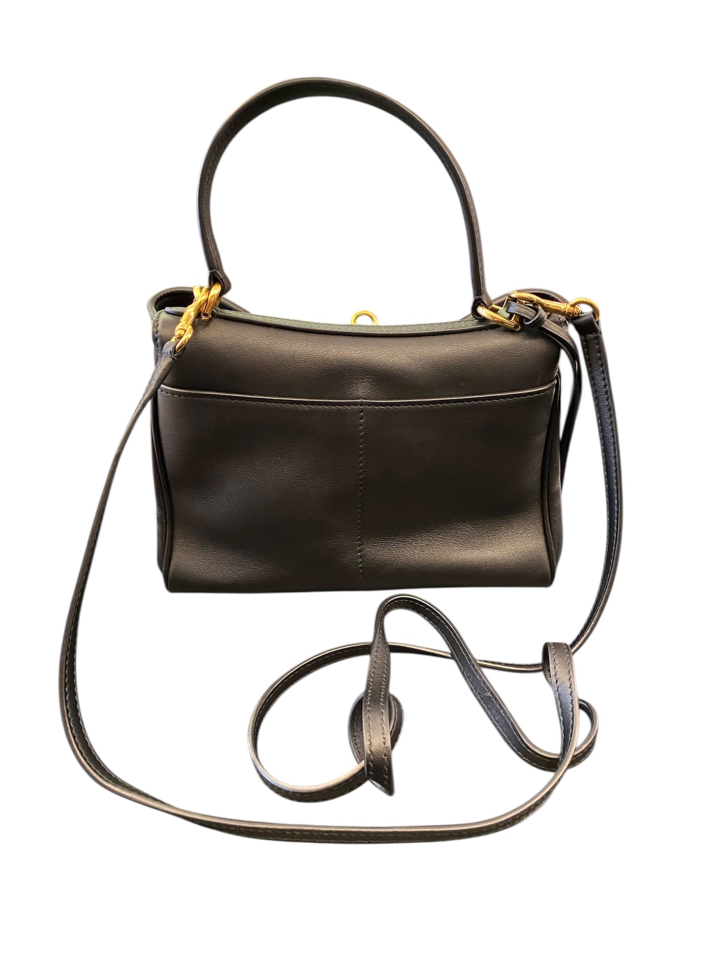 BALENCIAGA Rodeo Mini Leather Top-Handle Bag