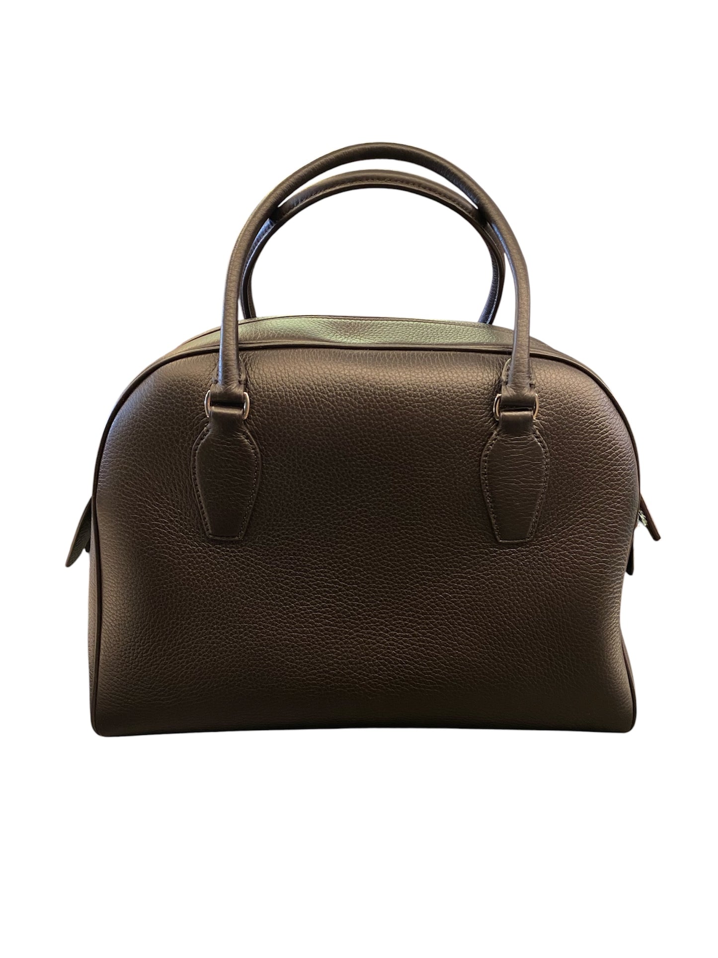 THE ROW India 12.00 Dark Brown Leather Bag