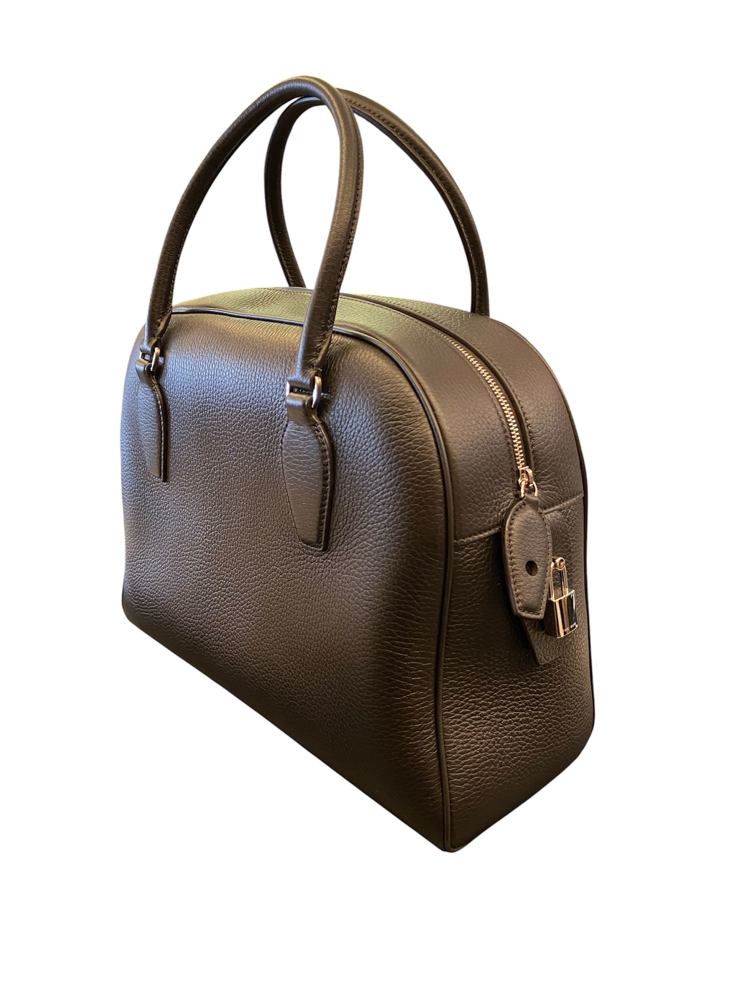 THE ROW India 12.00 Dark Brown Leather Bag