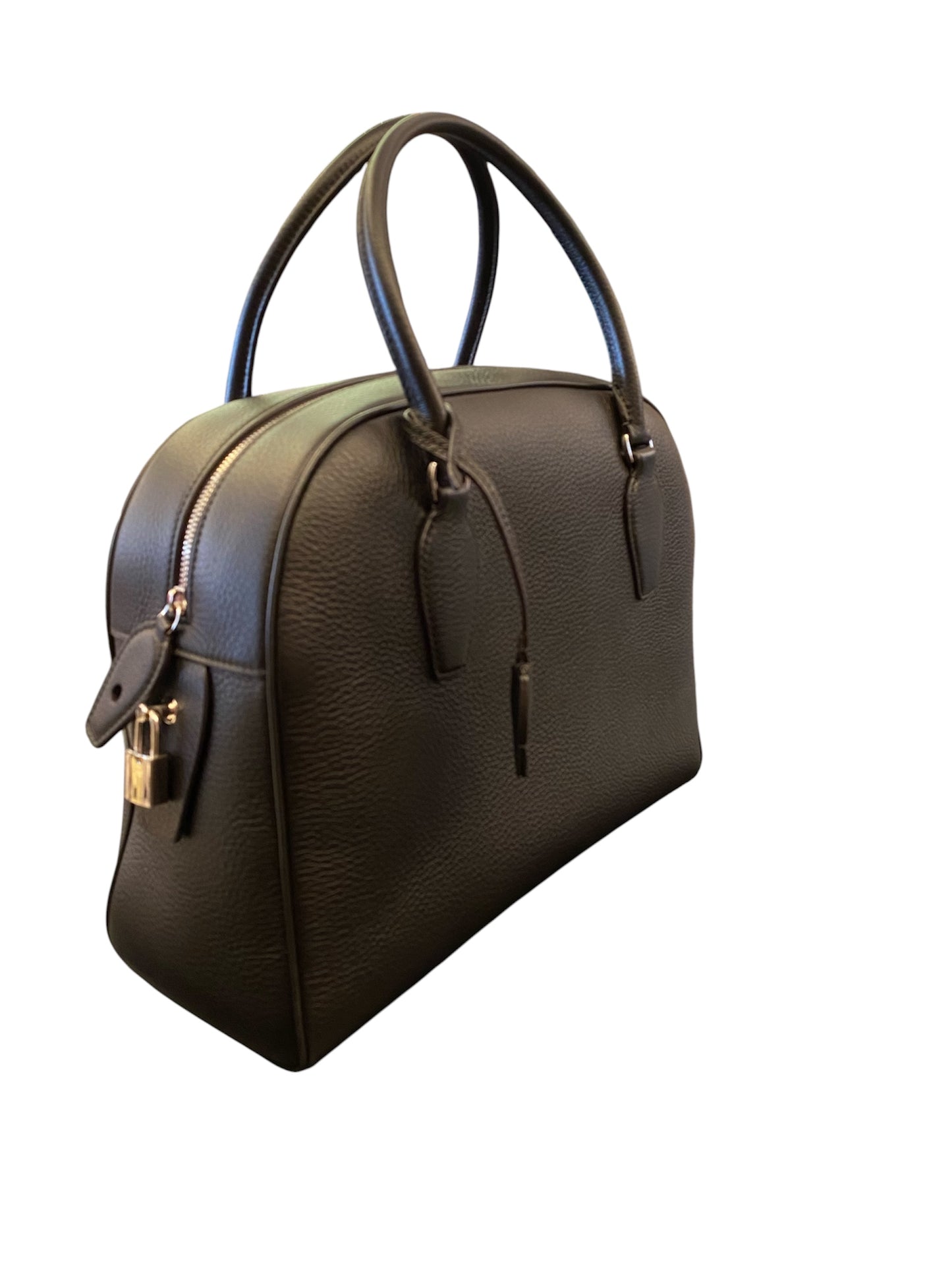 THE ROW India 12.00 Dark Brown Leather Bag