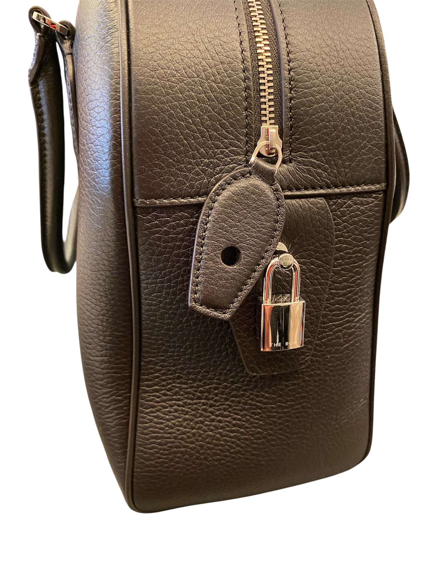 THE ROW India 12.00 Dark Brown Leather Bag