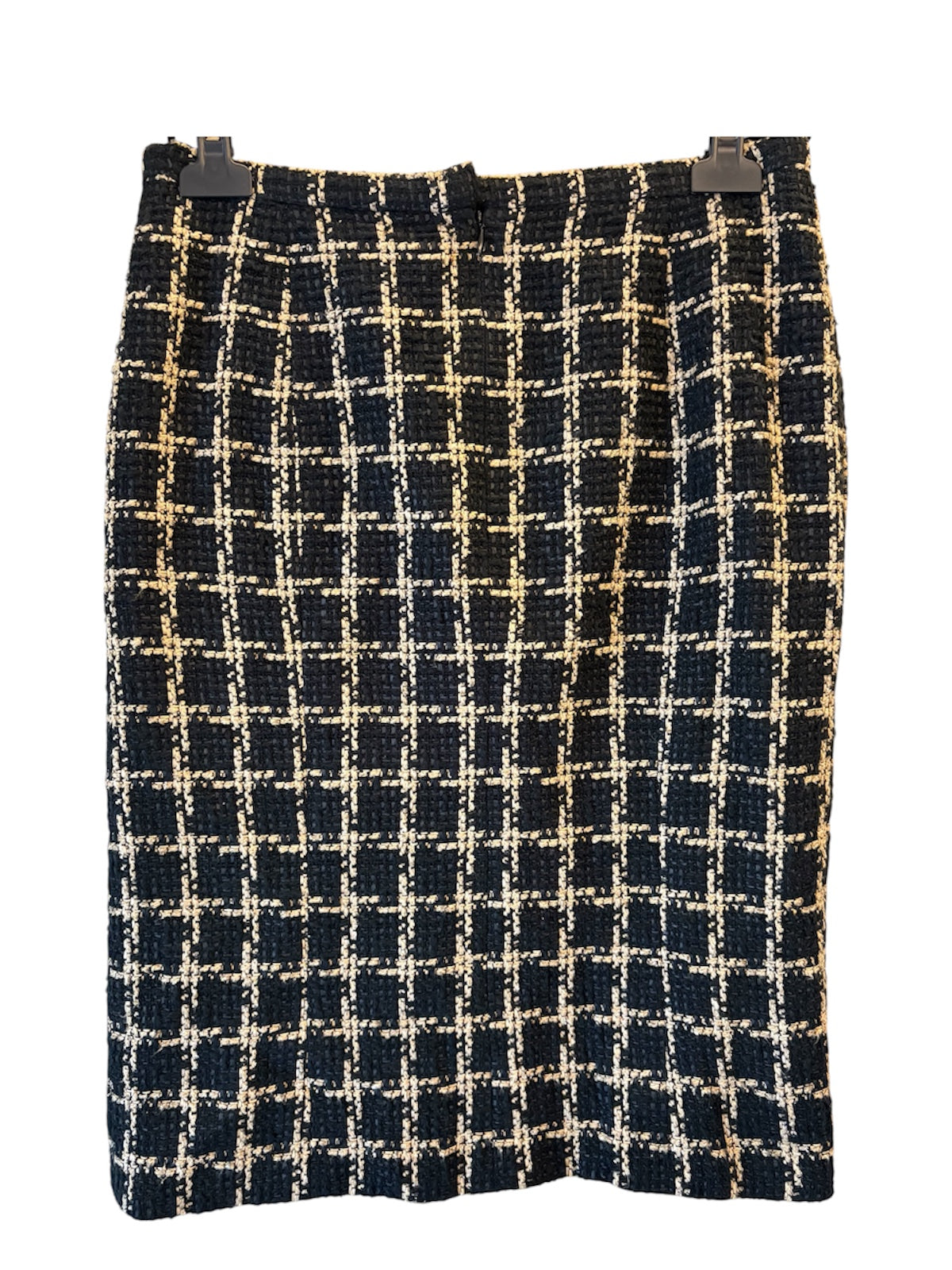 CHANEL Runway 21S Black & Beige Skirt Suit Size Fr 38