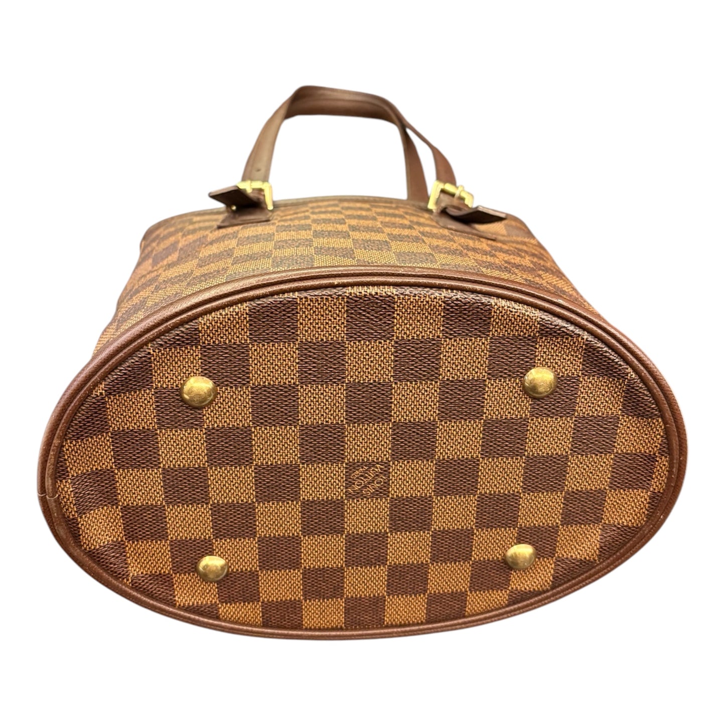 LOUIS VUITTON Damier Ebene Marais Bucket Bag