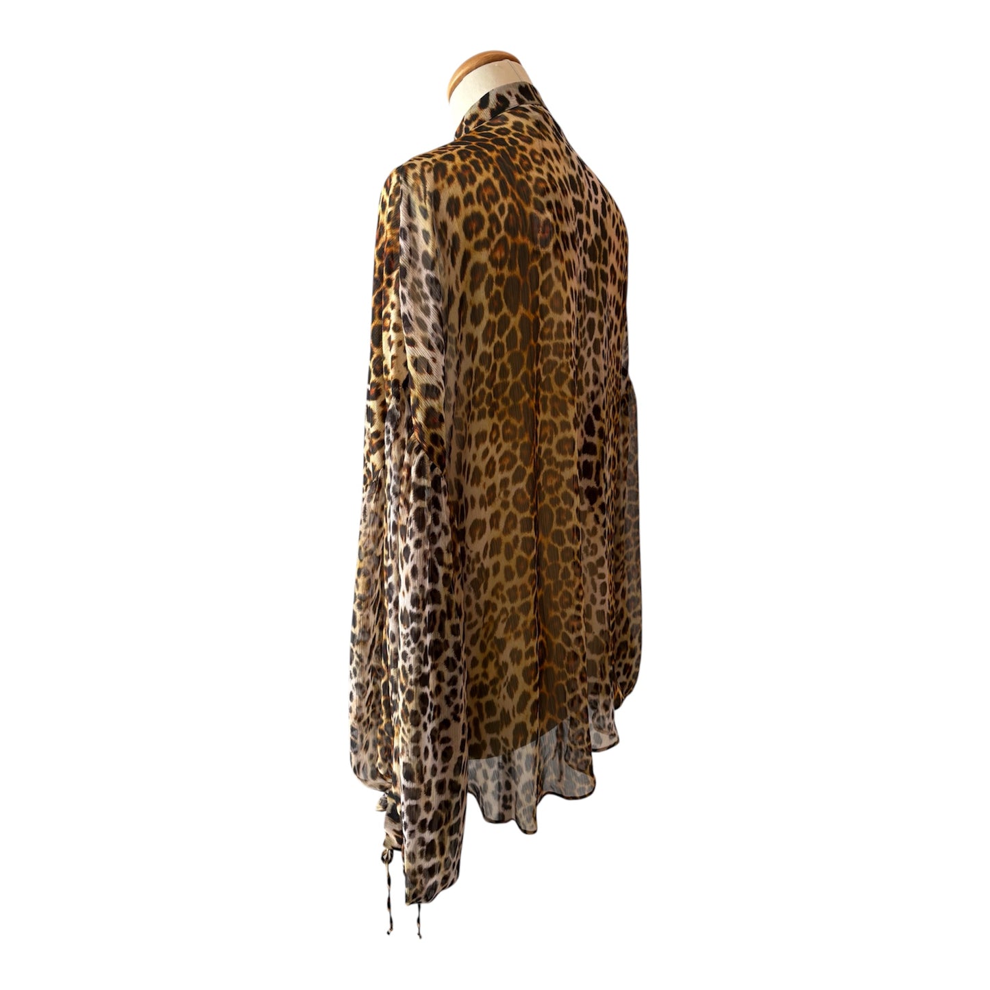 ALEX RIVIÈRE Alessandra Blouse Leopard One Size