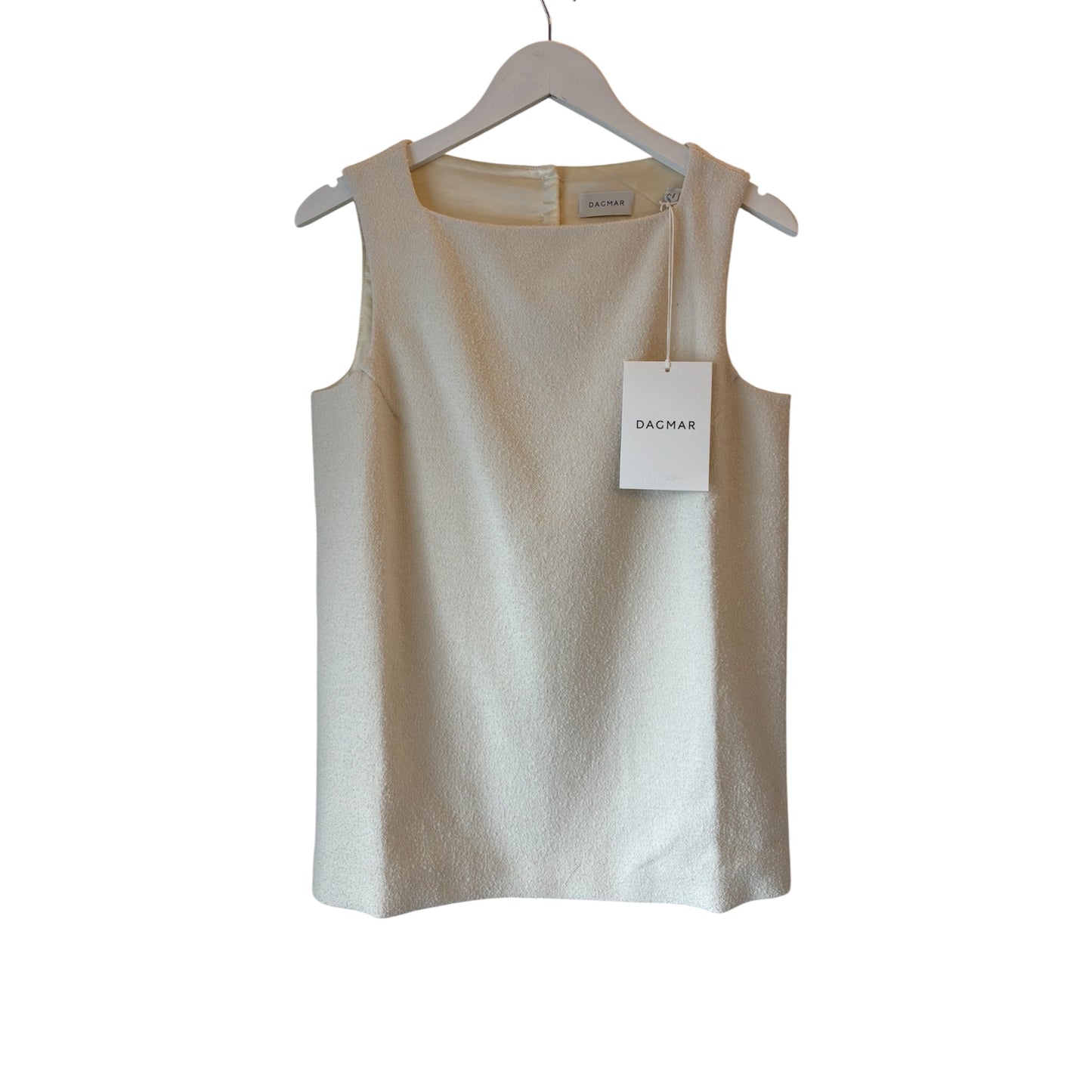 HOUSE OF DAGMAR Open Back Bouclé Top Size 36
