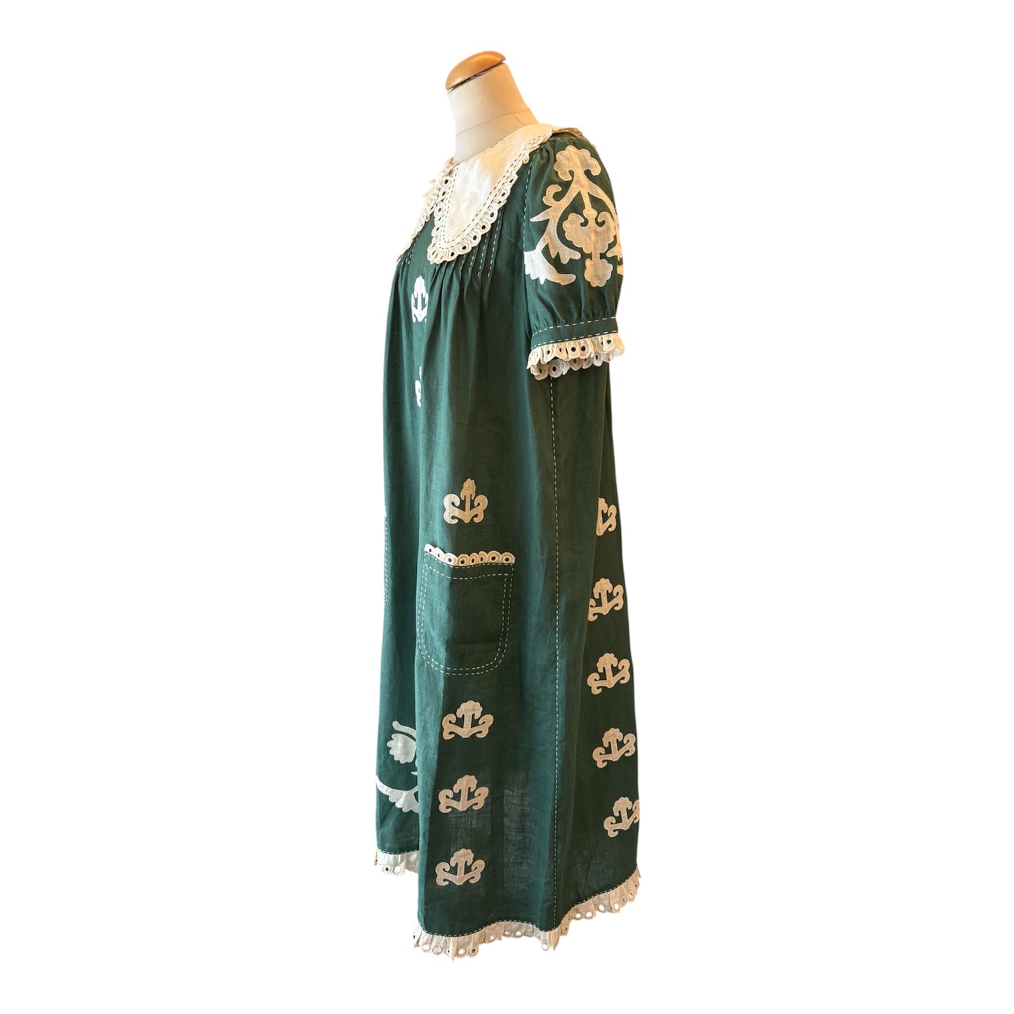 VITA KIN Daisy Midi Dress Green Size S
