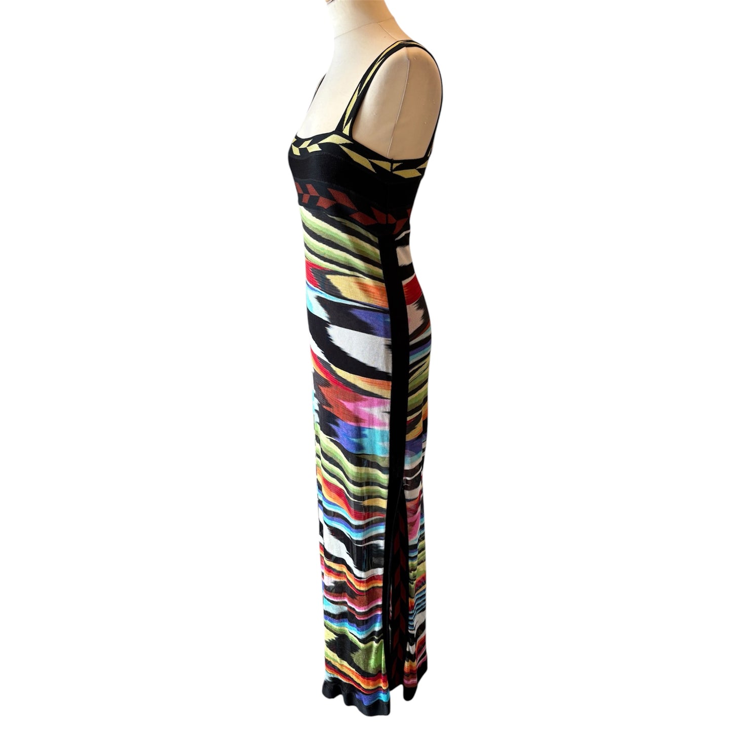 MISSONI Multicolor Maxi Dress Size IT 40