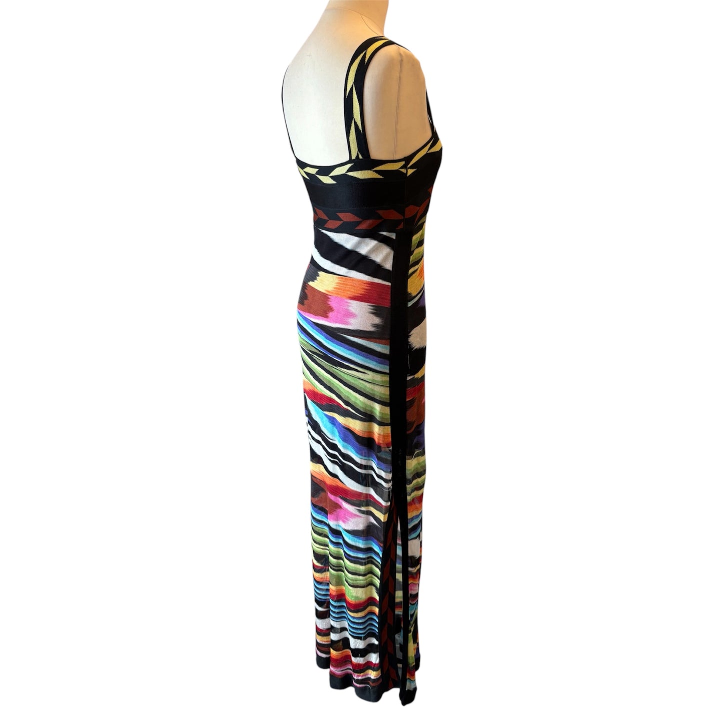 MISSONI Multicolor Maxi Dress Size IT 40