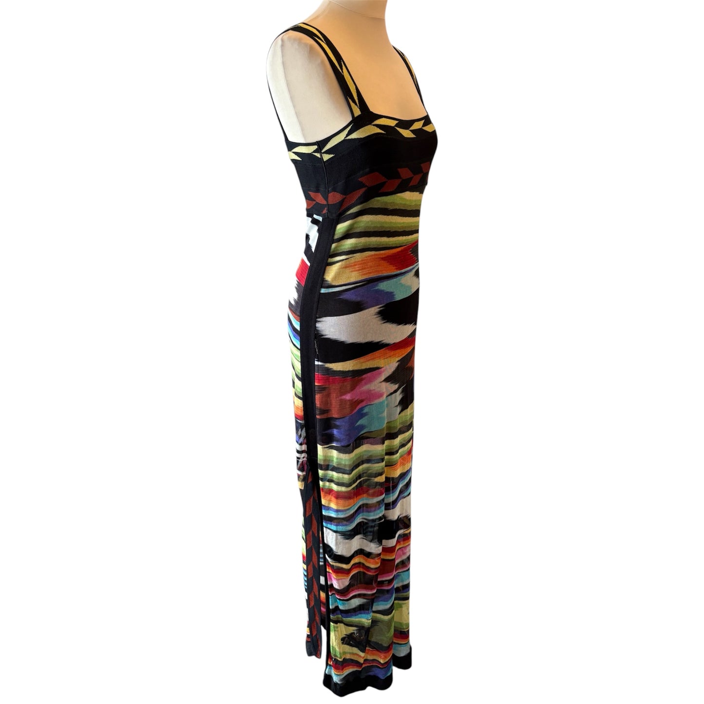 MISSONI Multicolor Maxi Dress Size IT 40