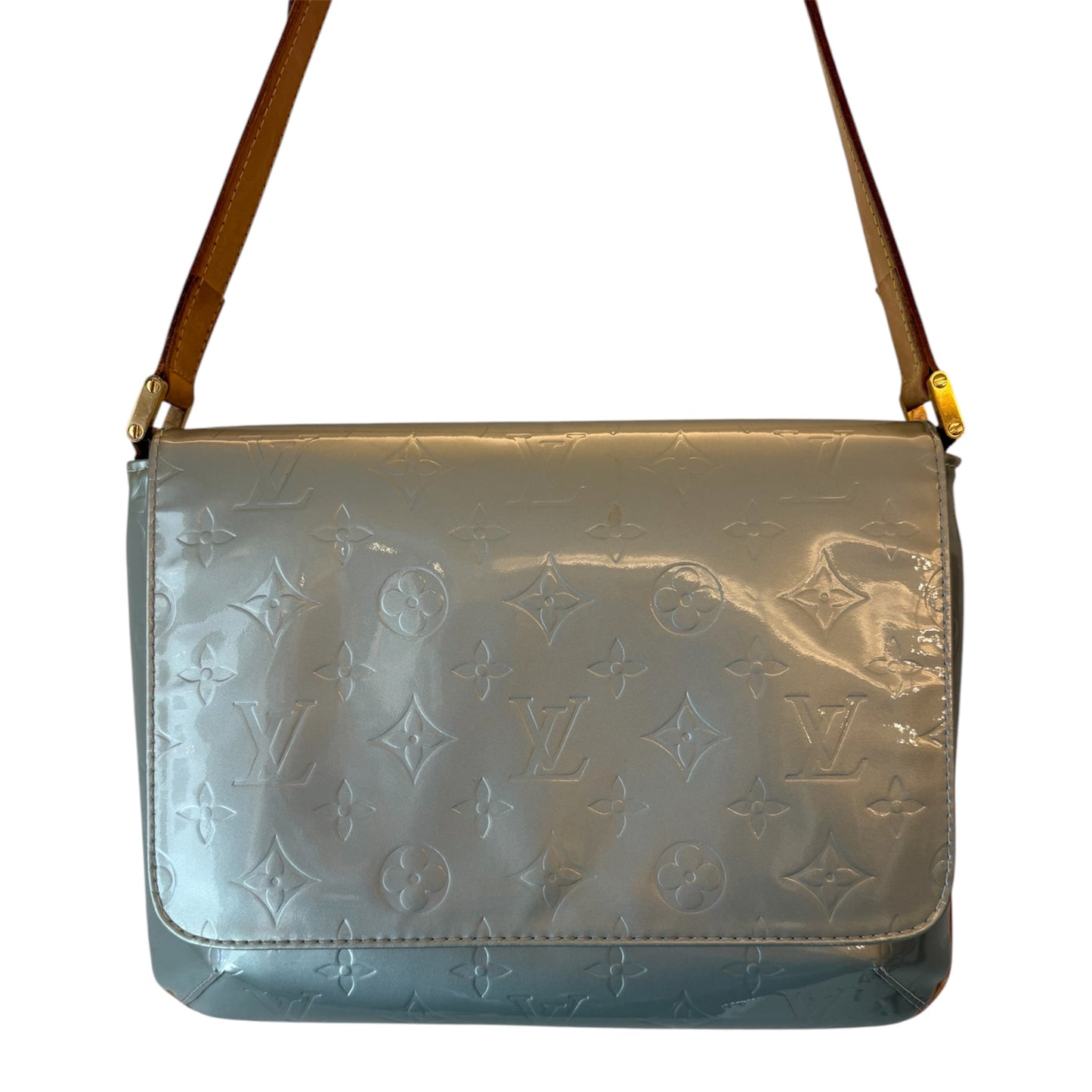 LOUIS VUITTON Monogram Vernis Thompson Street Shoulder Bag