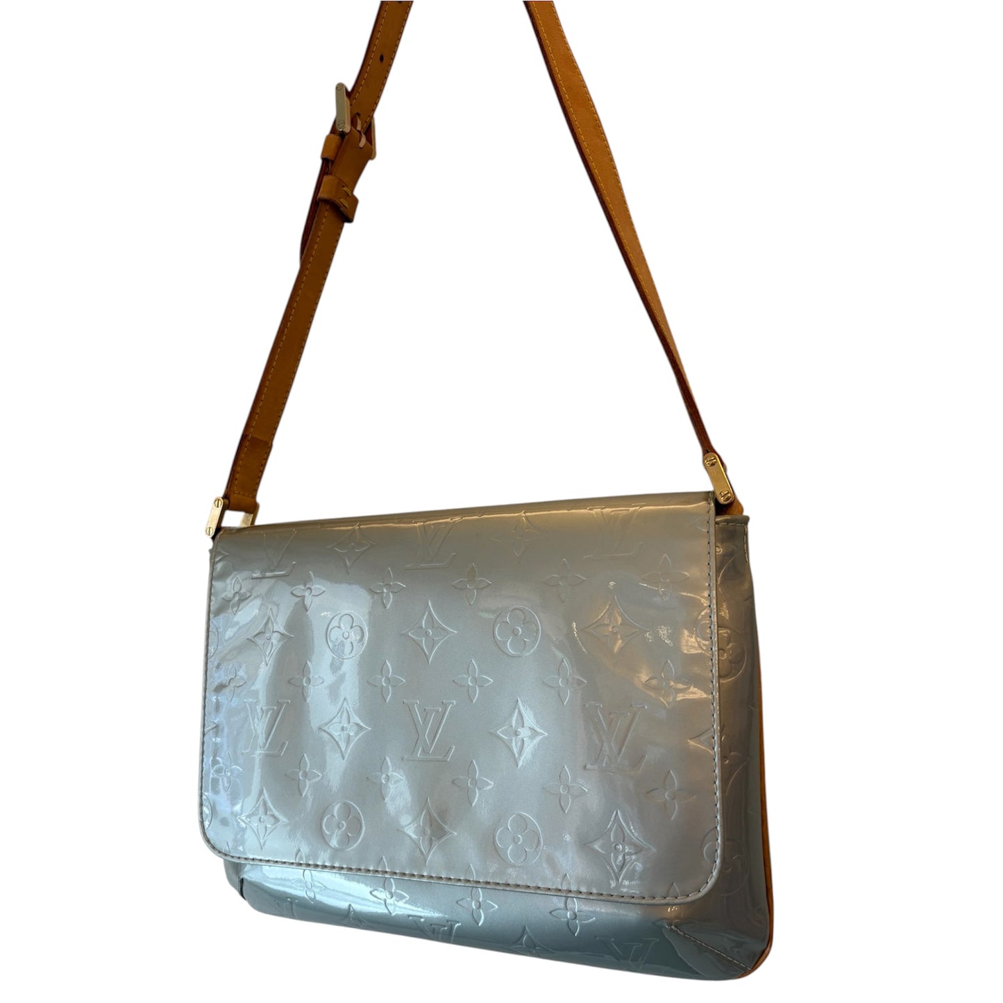 LOUIS VUITTON Monogram Vernis Thompson Street Shoulder Bag