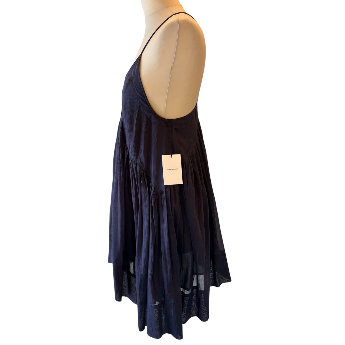 ISABEL MARANT Cotton-Silk Blend Mini Dress Size FR 36