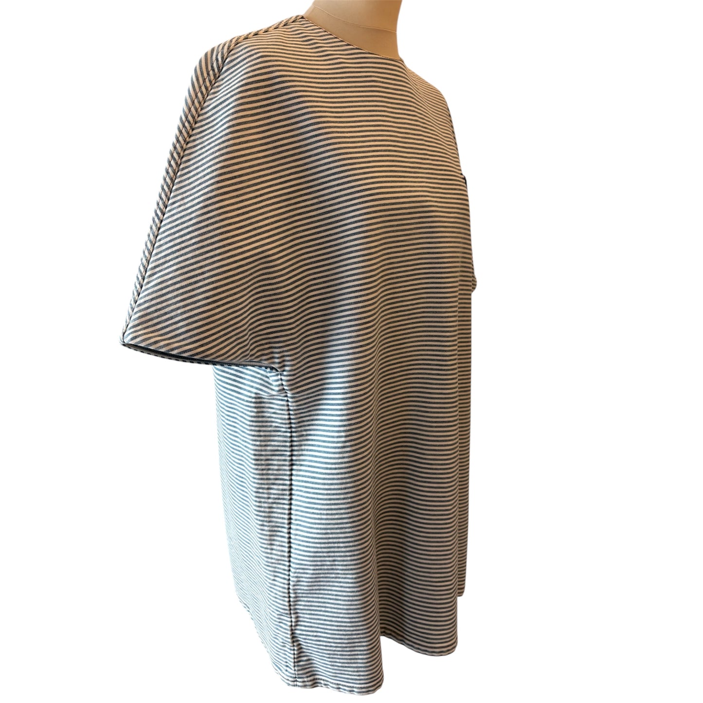 PRADA Striped Cotton Mini Dress Size IT 40