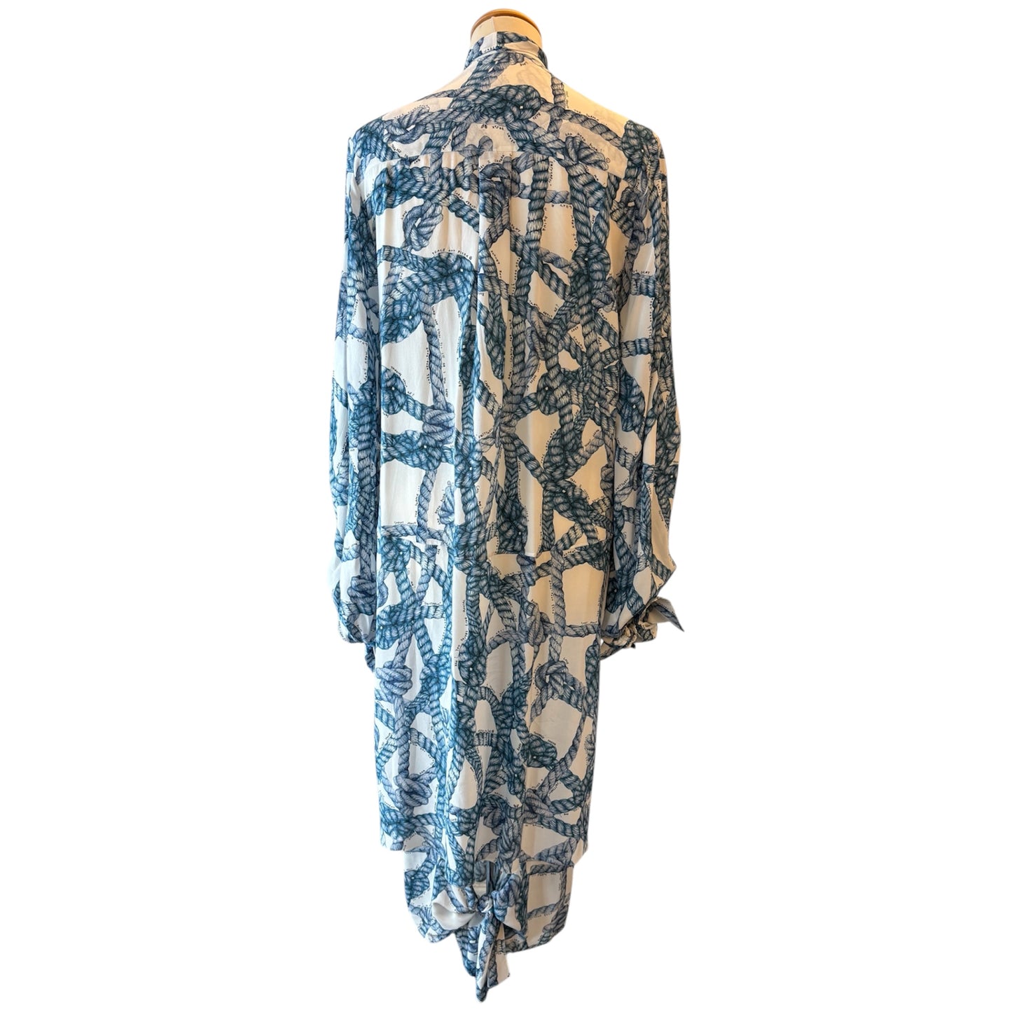 ROKH Printed Silk Dress Size 36