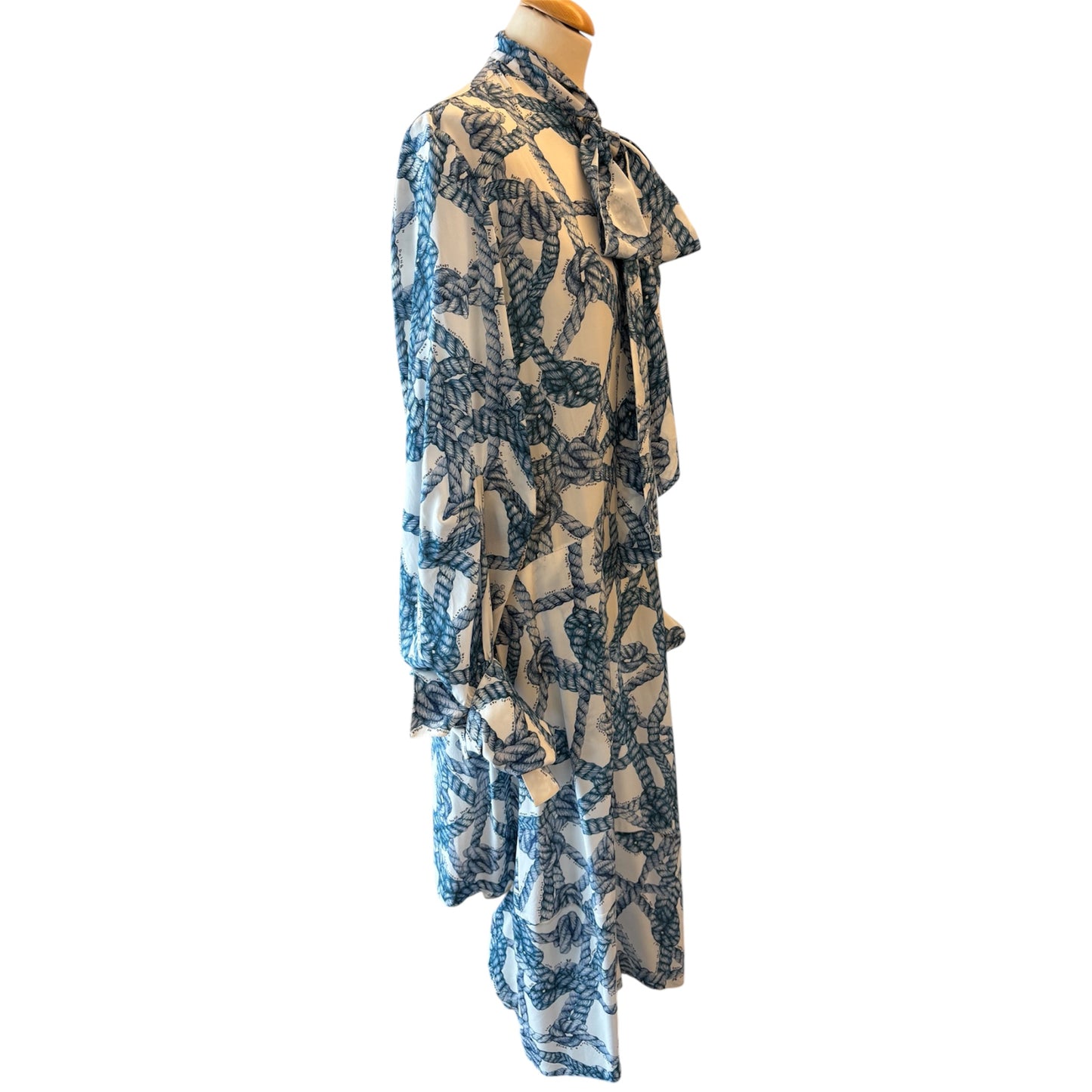 ROKH Printed Silk Dress Size 36