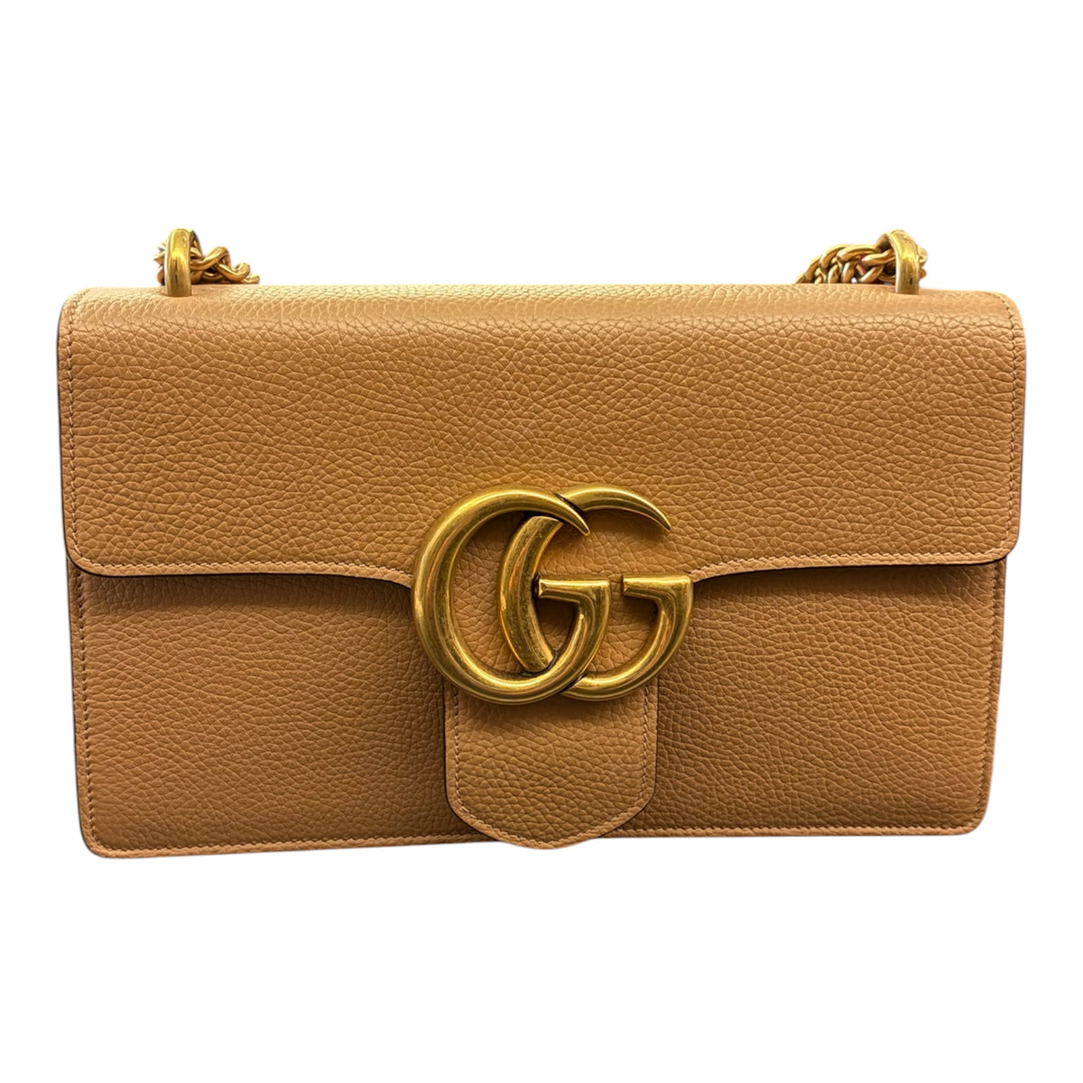 GUCCI GG Marmont Chain Flap Shoulder Bag