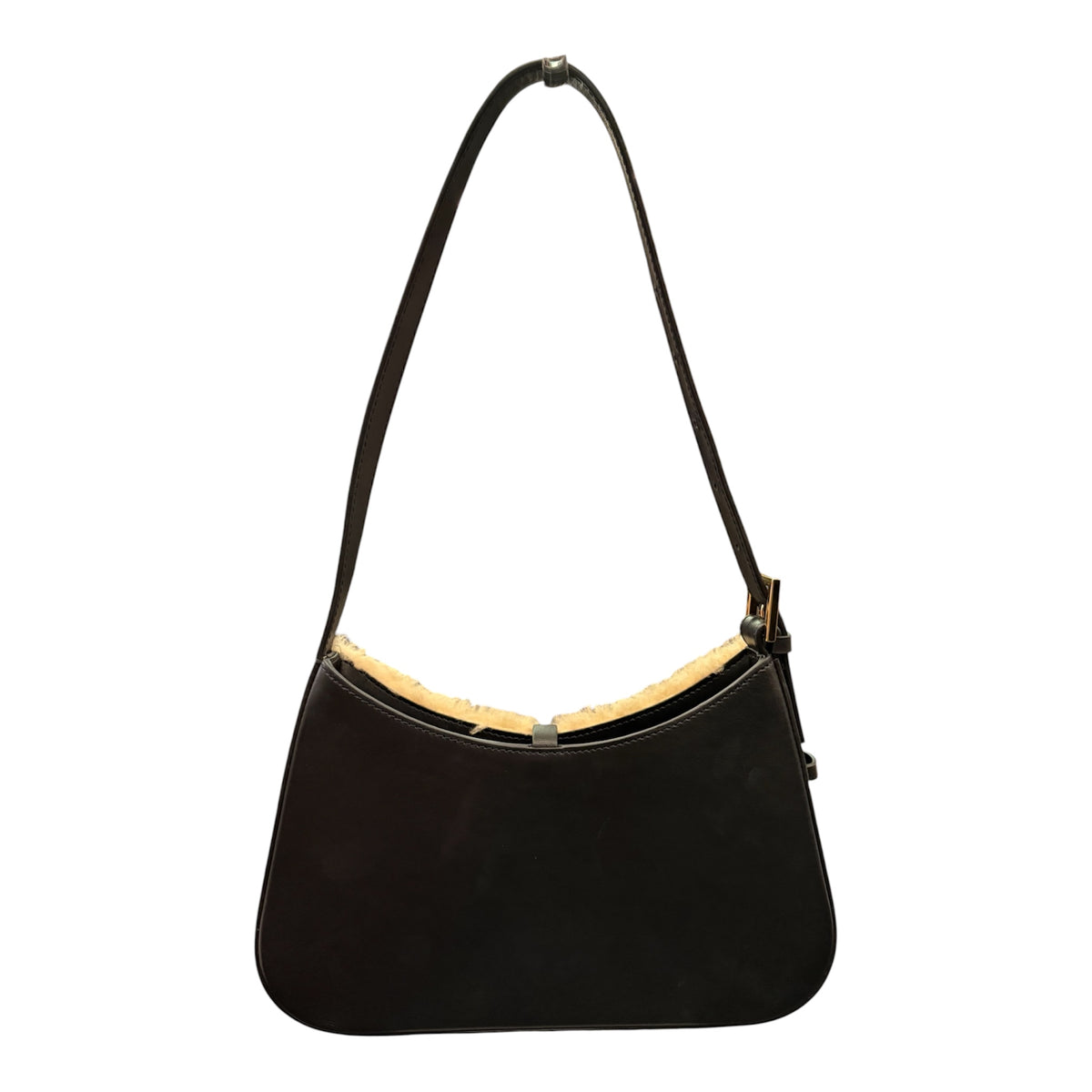 DEMELLIER The Tokyo Shearling Shoulder Bag