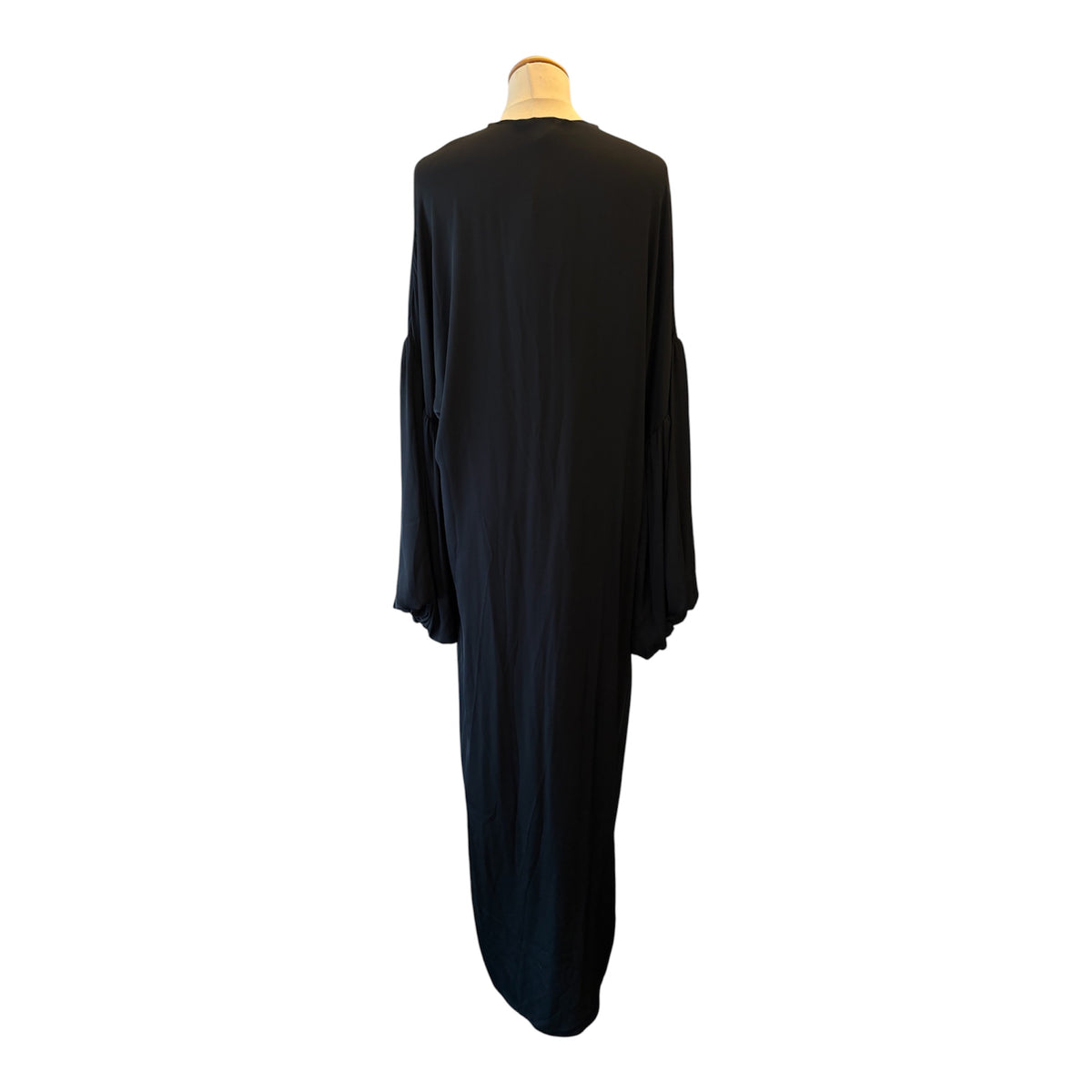 HELSA (NWT) Serafina Silk Maxi Dress - Black Size XS