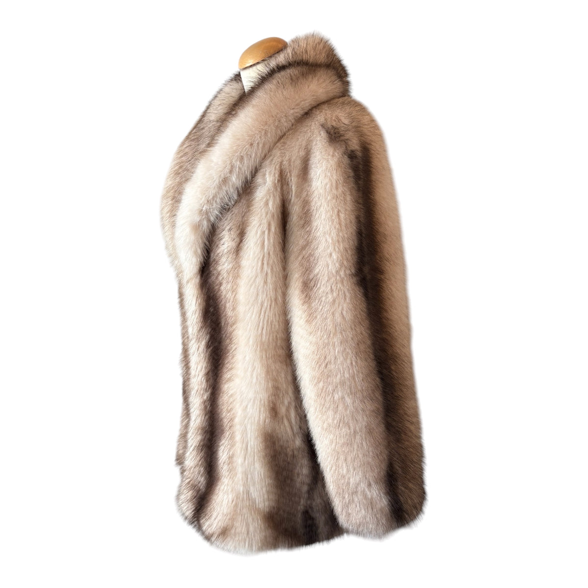 DUCIE London „Emilia” Faux Fur Jacket Size XS
