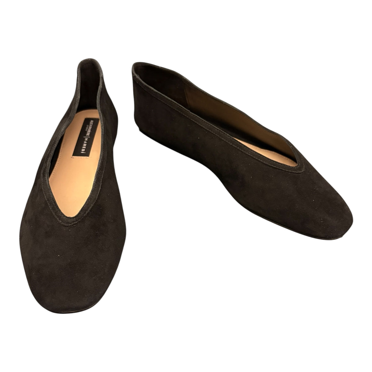 ALEX RIVIÈRE (BN) Studio x Manebi “Camille” Suede Ballet Flats Size 40