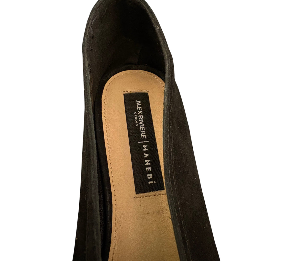ALEX RIVIÈRE (BN) Studio x Manebi “Camille” Suede Ballet Flats Size 40