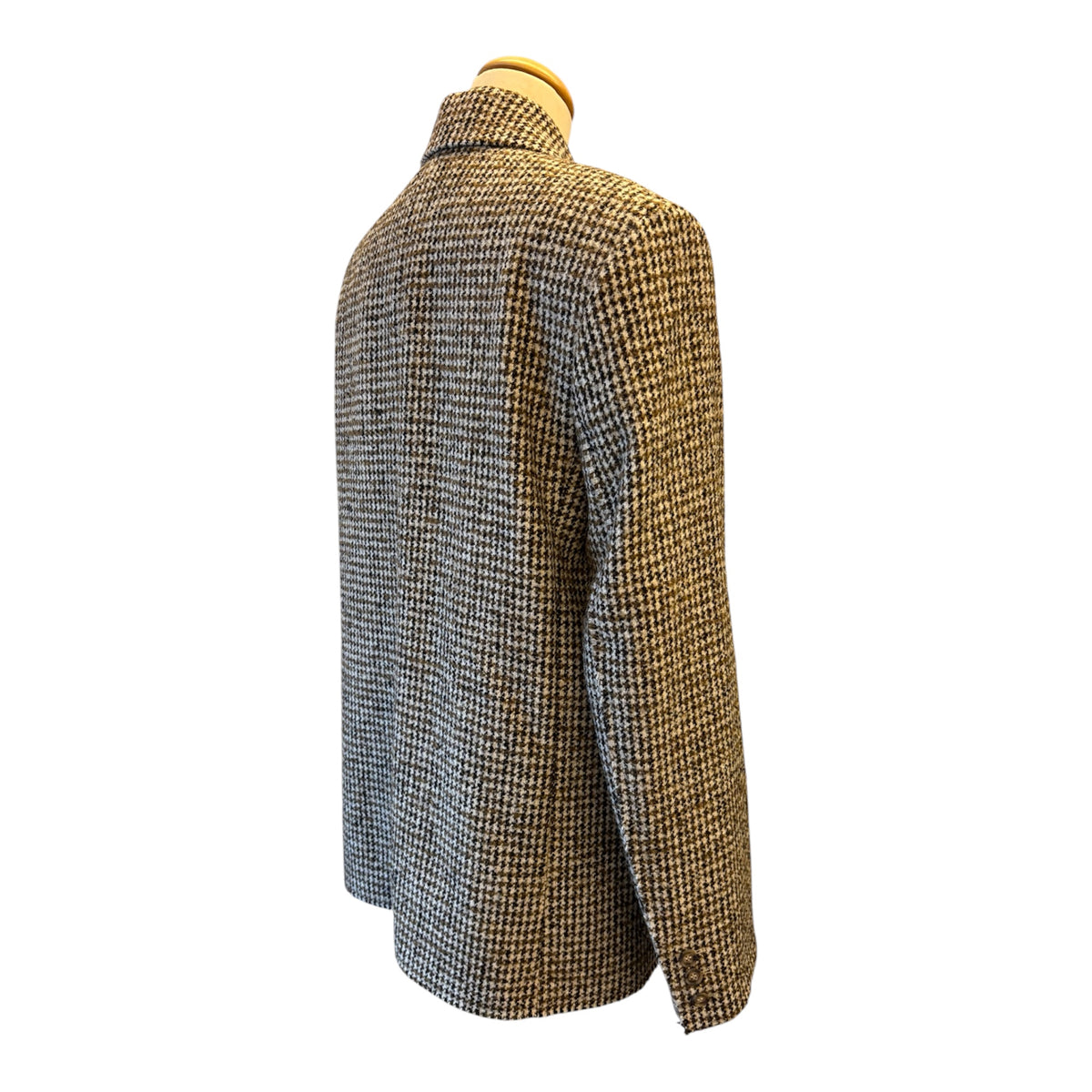 HOUSE OF DAGMAR (NWT) Houndstooth Brown Beige Blazer Size 36