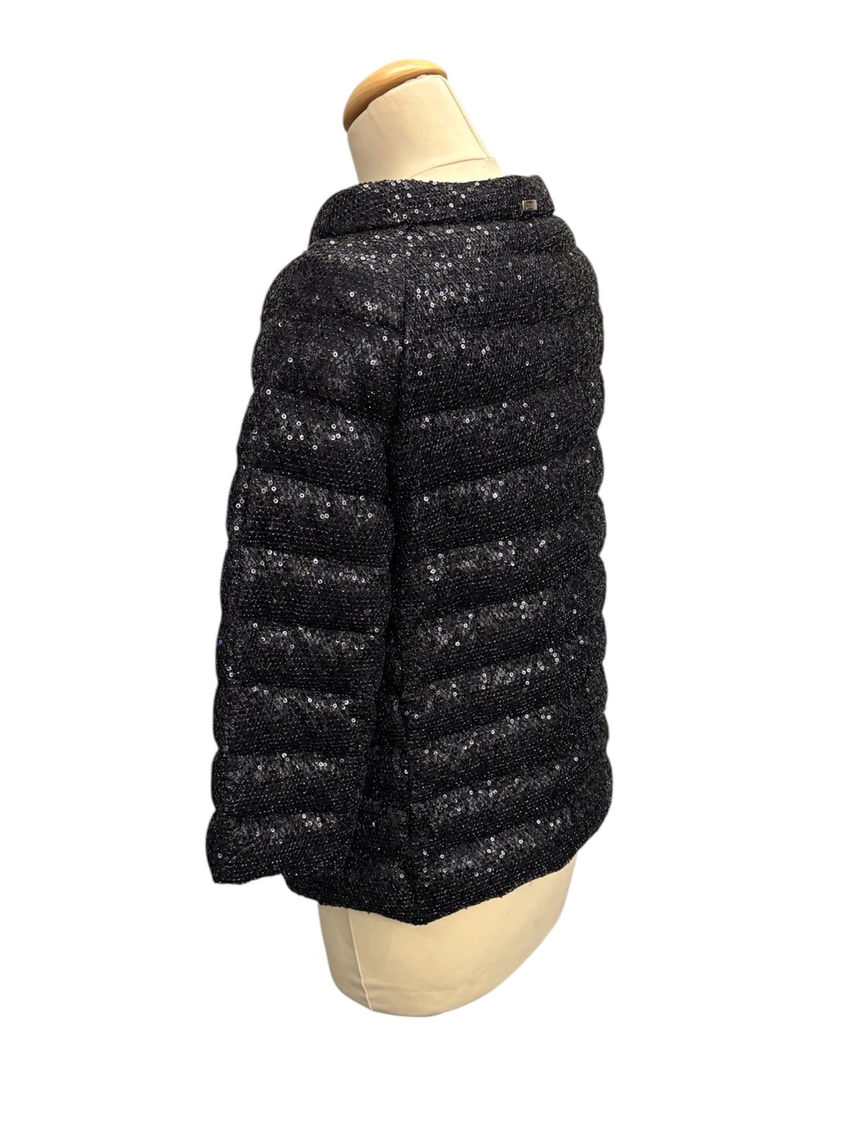 HERNO (BNWT) Sequin-Embellished Short Down Jacket Size IT 42