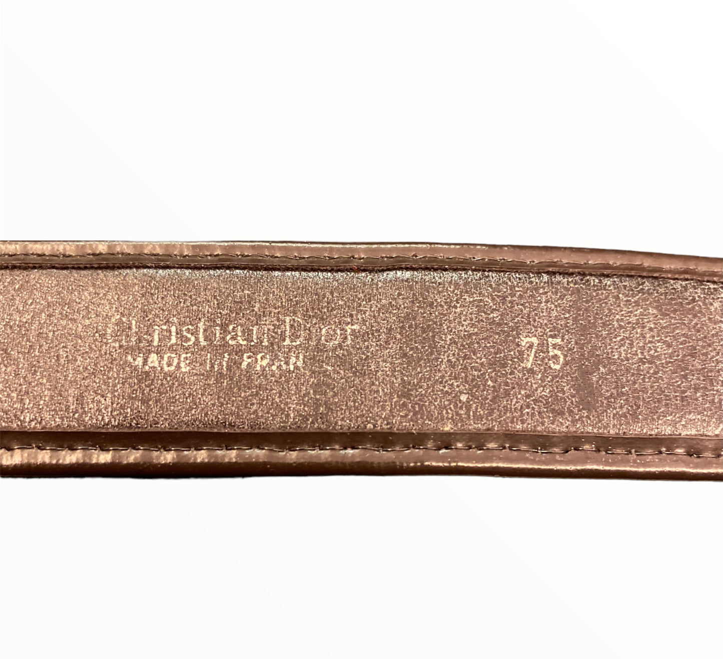 CHRISTIAN DIOR Vintage Belt 75